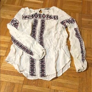 Lucky Brand Flowy Blouse